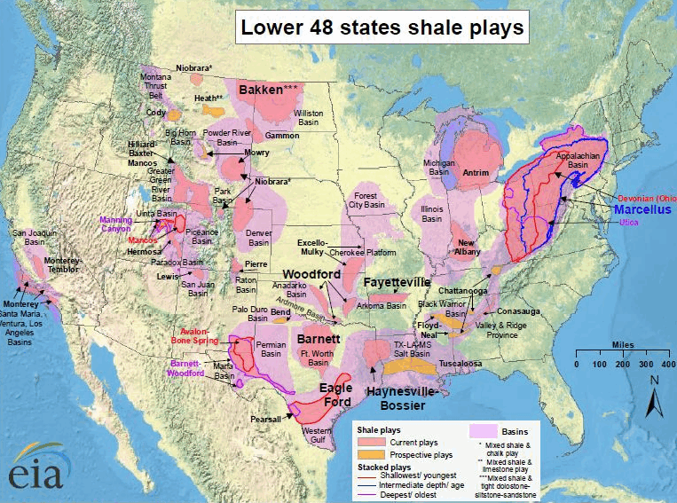 us shale gas map